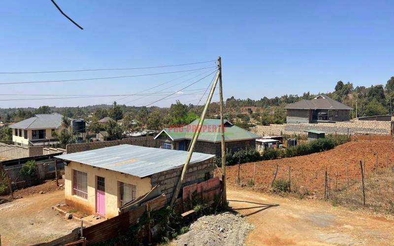 Semi-incomplete 4 Bedroom Maisonette House For Sale In Kikuyu, Kamangu (within California Breeze Gated Estate).