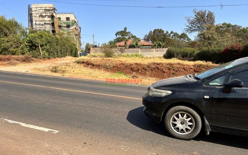 Commercial 50 By 100fts Plot For Sale In Kikuyu, Gikambura (touching Tarmac).