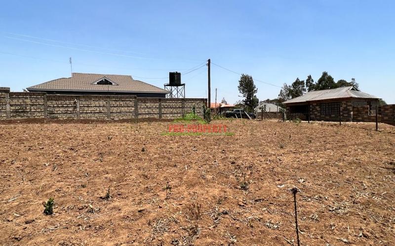 100 X 100ft Fenced  Plot For Sale In Kikuyu, Kamangu.