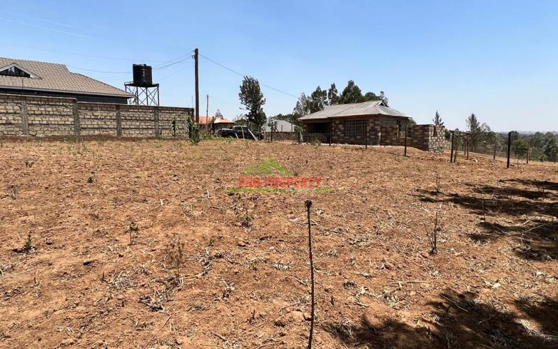 100 X 100ft Fenced  Plot For Sale In Kikuyu, Kamangu.
