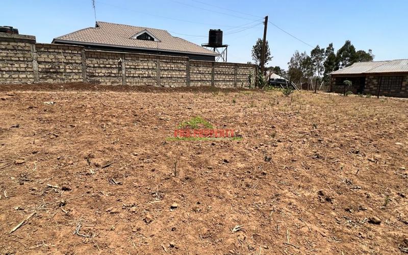 100 X 100ft Fenced  Plot For Sale In Kikuyu, Kamangu.