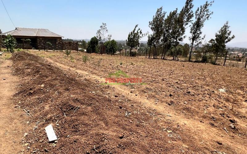 100 X 100ft Fenced  Plot For Sale In Kikuyu, Kamangu.