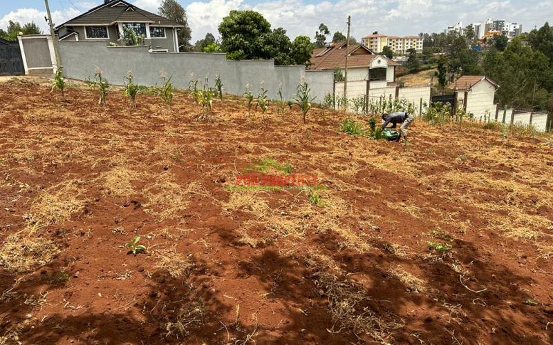 Prime Plot For Sale in Lower Kabete Within Kiambu County.