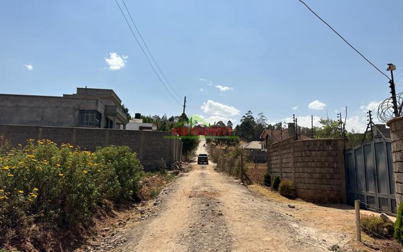 Residential Plot For Sale In Kikuyu, Gikambura In A Controlled Gated Community.