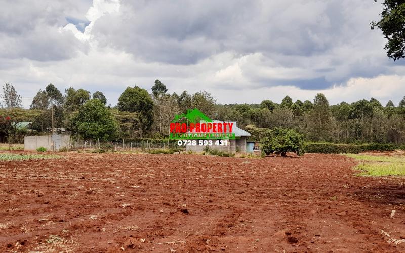 1/8 of an acre for sale in Gikambura.