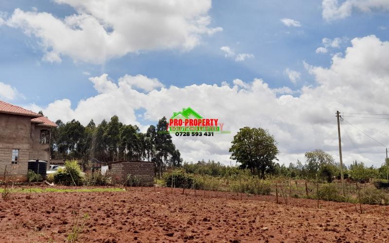 1/4 Acre Residential Land For Sale In Gikambura.