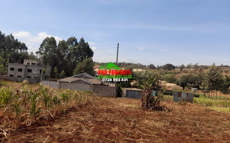 Residential Land For Sale In Ondiri, Kikuyu.
