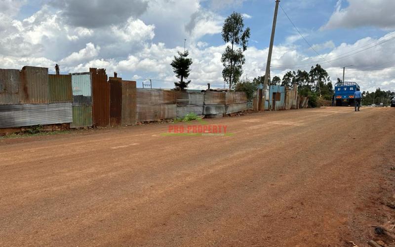 Commercial Plot For Sale In Kikuyu, Gikambura (on Tarmac).