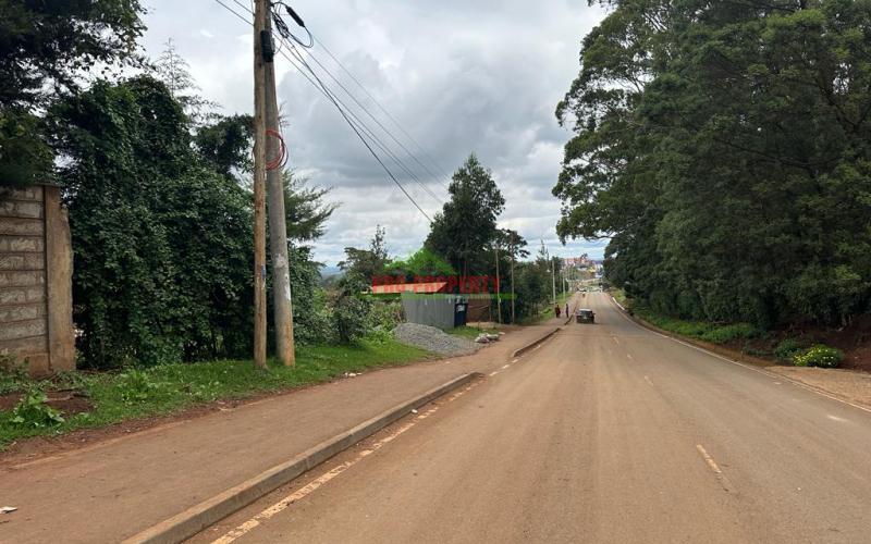 Prime Commercial Plot For Sale In Kikuyu Town (fronting The Tarmac).