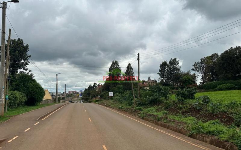 Prime Commercial Plot For Sale In Kikuyu Town (fronting The Tarmac).