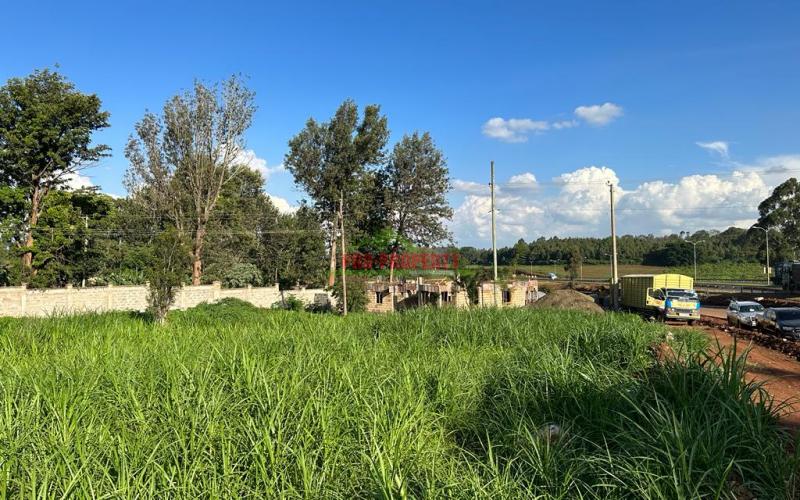 Prime Commercial One Acre Block Land For Sale Touching Southern Bypass Tarmac In Kikuyu, Thogoto.