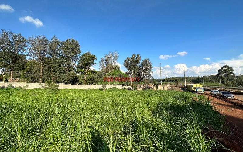 Prime Commercial One Acre Block Land For Sale Touching Southern Bypass Tarmac In Kikuyu, Thogoto.