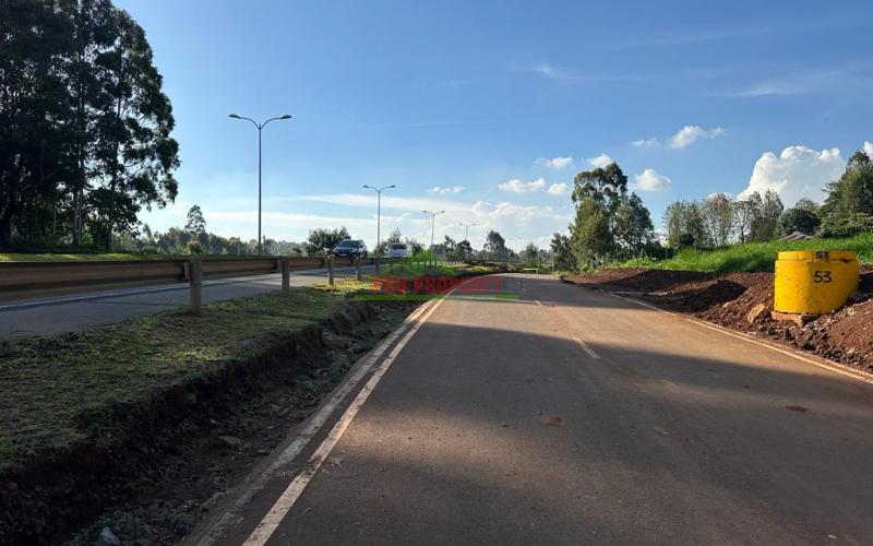 Prime Commercial One Acre Block Land For Sale Touching Southern Bypass Tarmac In Kikuyu, Thogoto.