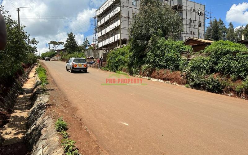Commercial Plot For Sale along Waiyaki way in Rironi, Chunga Mali.