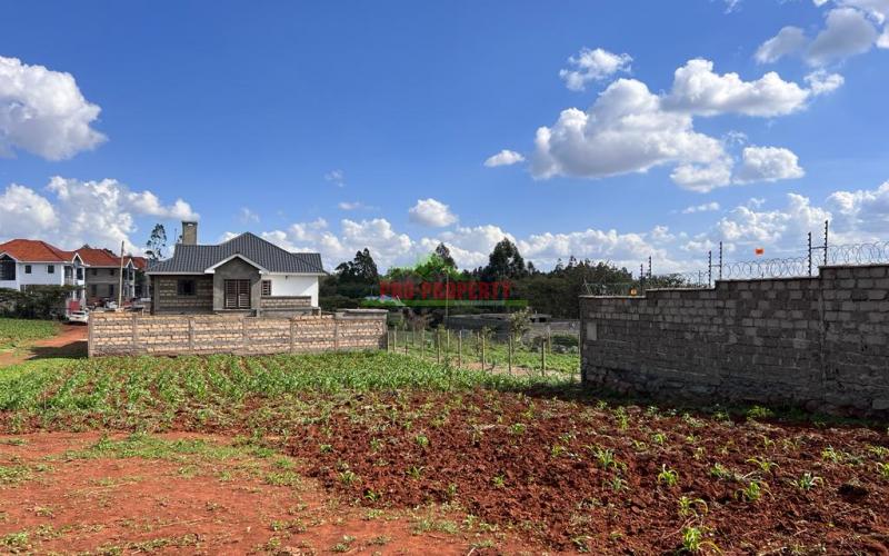 Prime Residential Plot For Sale In Kikuyu, Gikambura.