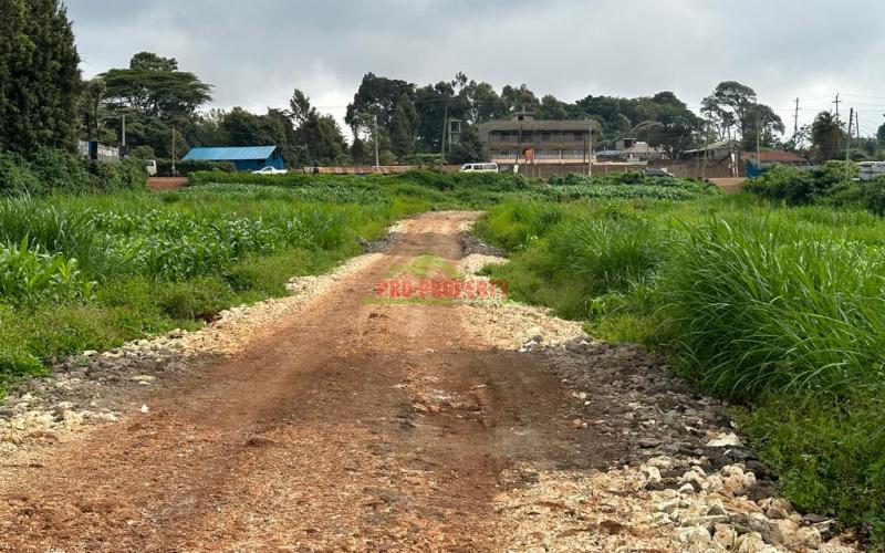 Prime Commercial Plot For Sale In Kikuyu, Thogoto Along The Southern Bypass.