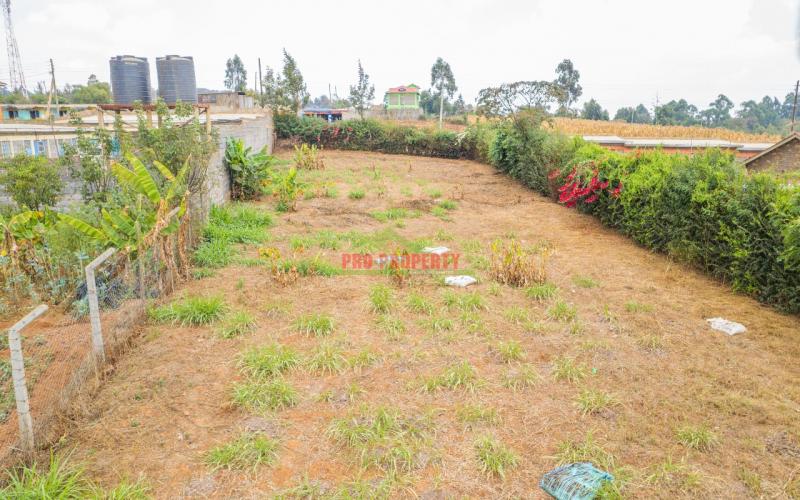 Prime 100ft X100ft Commercial Plot For Sale In Kikuyu, Kamangu Shopping Centre.