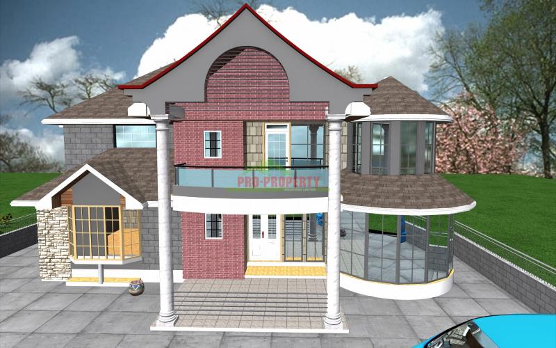 60% Incomplete 5 Bedroom Mansionette For Sale In Kikuyu Gikambura