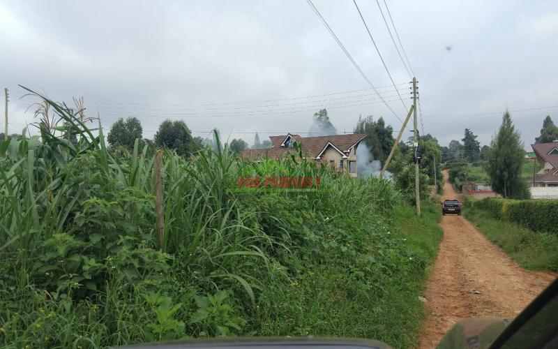 Prime 50 By 100 Plot In Ondiri - Kikuyu