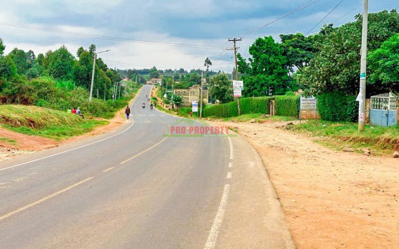 Prime 50 By 100 Sq Ft Plots In Thigio Kikuyu( Opposite Pcea Thigio)