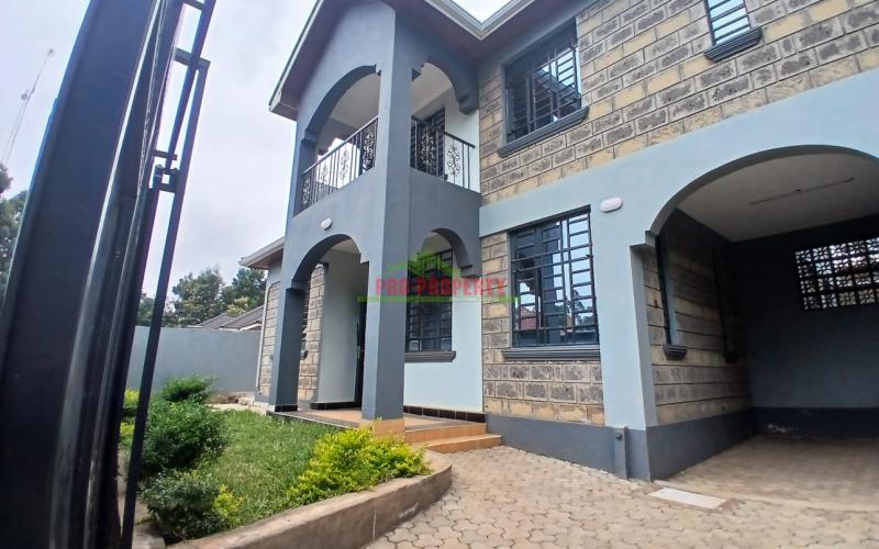 A  Modern 4 Bedroom for a quick sale in Kikuyu Ondiri.