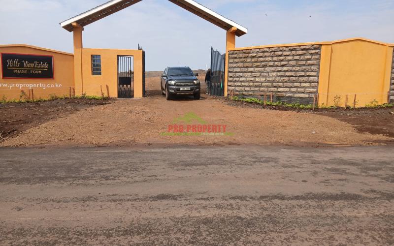 Prime 50 By 100fts Plots  In A Controlled Set-up For Sale In Kikuyu Nachu