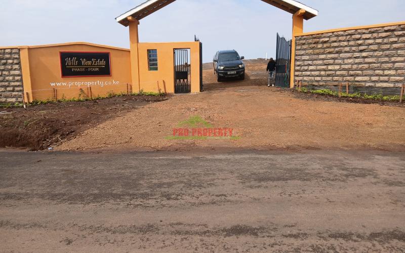 Prime 50 By 100fts Plots  In A Controlled Set-up For Sale In Kikuyu Nachu