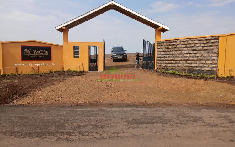 Prime 50 By 100fts Plots  In A Controlled Set-up For Sale In Kikuyu Nachu