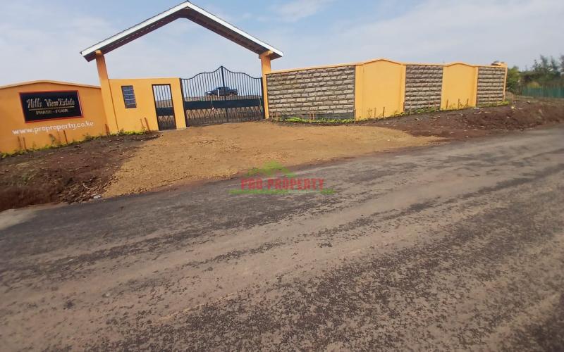 Prime 50 By 100fts Plots  In A Controlled Set-up For Sale In Kikuyu Nachu