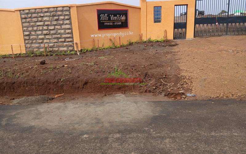 Prime 50 By 100fts Plots  In A Controlled Set-up For Sale In Kikuyu Nachu