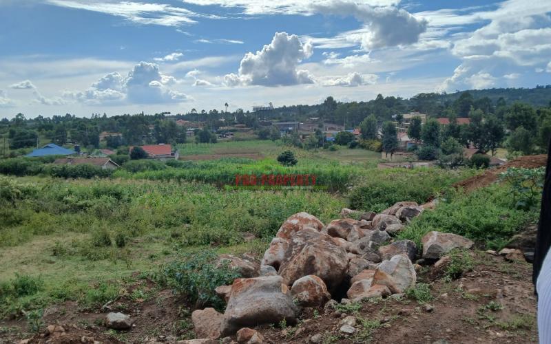 Prime 50*100 Plots For Sale In Kikuyu Lusigetti.