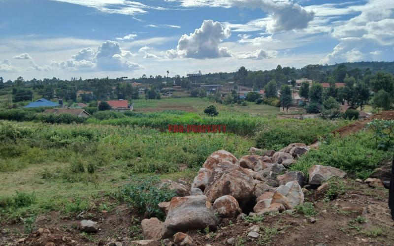 Prime 50*100 Plots For Sale In Kikuyu Lusigetti.
