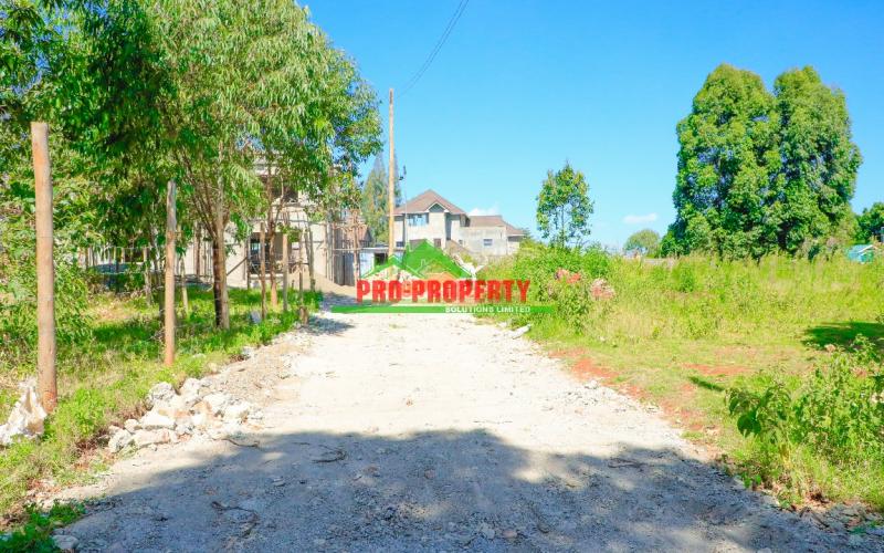 Prime Residential 100 By 100fts Plot For Sale In Kikuyu,ondiri