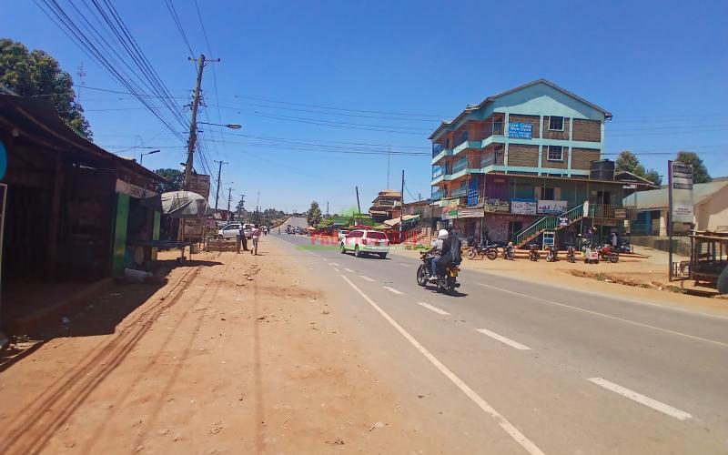 Prime  100 by 100 commercial plot for sale in KIkuyu,Thogoto  shopping centre