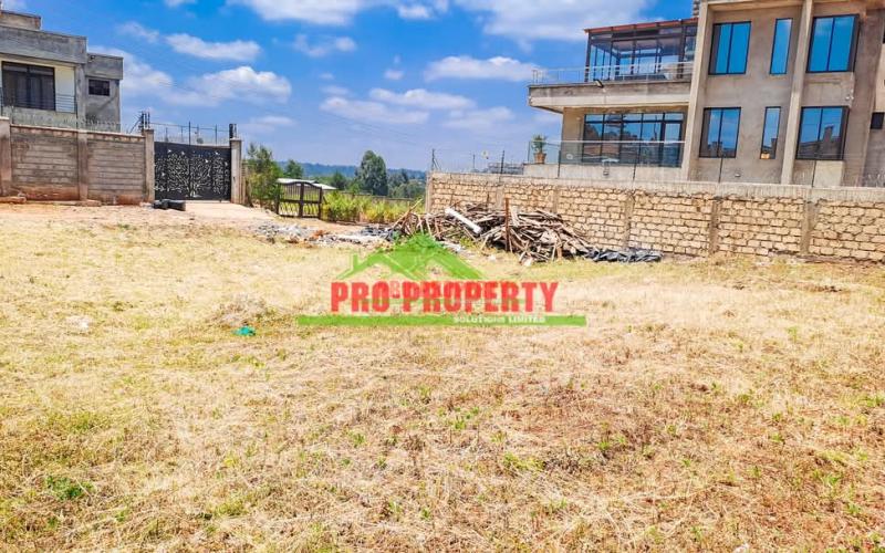 Residential Serviced Plot For Sale In A Controlled Gated Estate In Kikuyu-lusigetti.