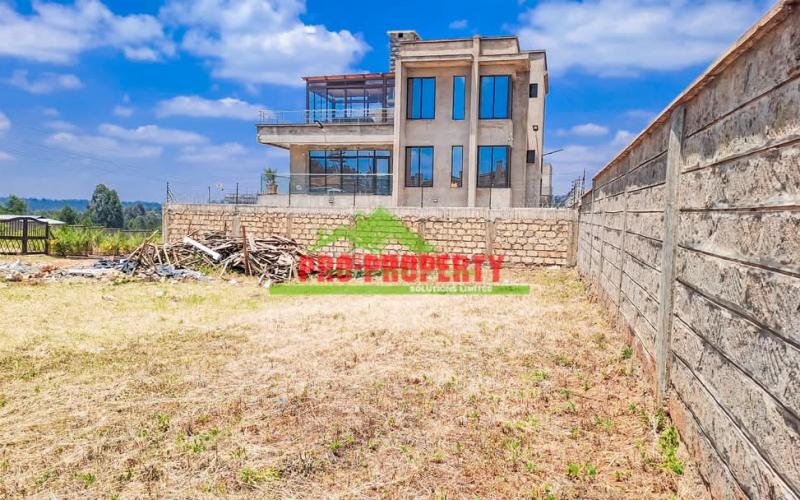 Residential Serviced Plot For Sale In A Controlled Gated Estate In Kikuyu-lusigetti.