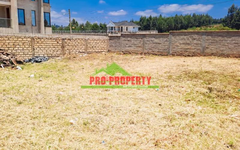Residential Serviced Plot For Sale In A Controlled Gated Estate In Kikuyu-lusigetti.