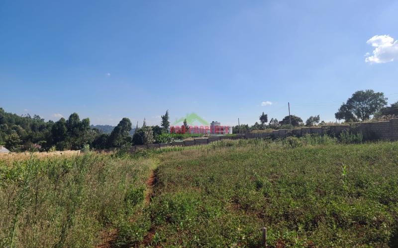 Prime Residential Plot For Sale In Kikuyu Opposite Rumwe Garden