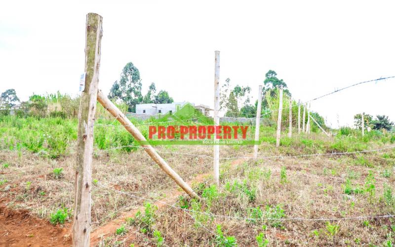 Prime Residential And Ready To Build 50 By 100fts Plot For Sale In Kikuyu, Kamangu