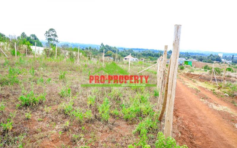 Ready To Build Plots For Sale In Kikuyu-residential Area