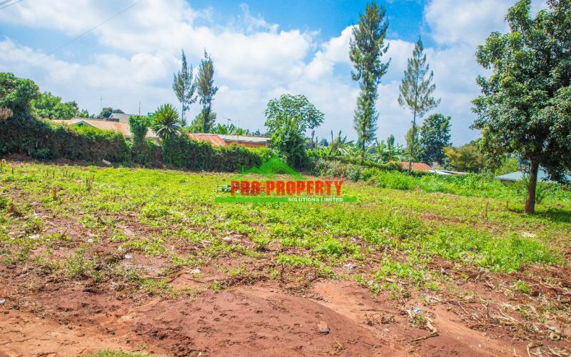 Ready To Develop Commercial Plot For Sale In Gikambura-  Torching Tarmac In Gikambura Shopping Center