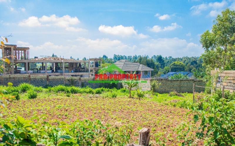 READY TO BUILD PLOTS FOR SALE IN GIKAMBURA- in a gated community concept