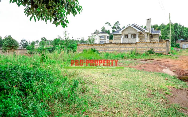 Ready To Build Plots For Sale In Gikambura- In A Gated Community Concept
