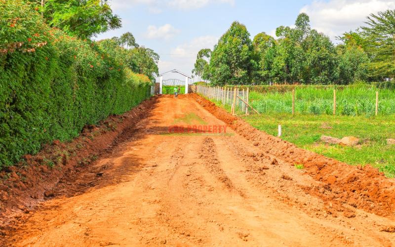 Residential plot for sale in kikuyu Thigio