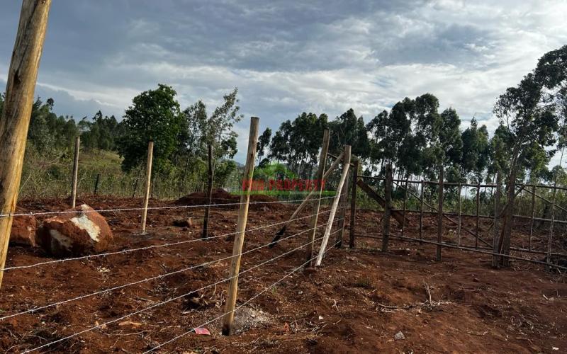 Prime Fenced Residential Plot For Sale In Kikuyu, Kamangu.
