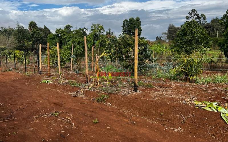 Prime Fenced Residential Plot For Sale In Kikuyu, Kamangu.