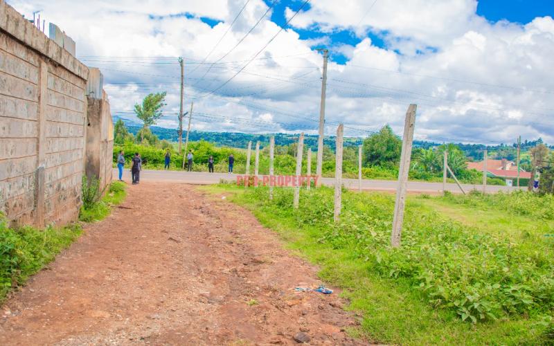 Prime Commercial Land For Sale In Kikuyu, Gikambura