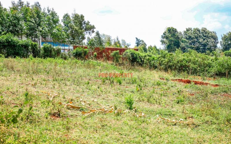 Prime Commercial Plot Touching Tarmac For Sale In Kikuyu,ondiri