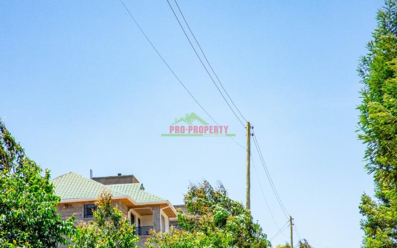 Residential Serviced Plot For Sale In A Controlled Gated Estate In Kikuyu, Lusigetti.