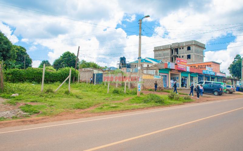 Prime Commercial Land For Sale In Kikuyu, Gikambura
